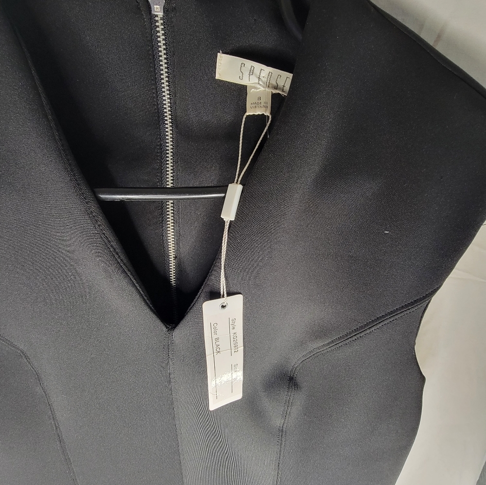 spense..dress size 8 blackelegant dress, new - Picture 13 of 14